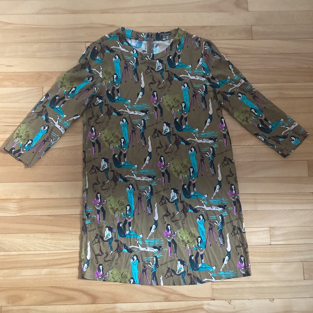 LAURA URBINATI ‘dreamy girls’ silk dress